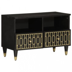vidaXL Comodă TV, 70x33x46 cm, lemn masiv de mango 358321