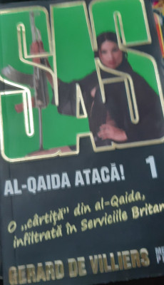 AL QAIDA ATACA ! GERARD DE VILLIERS SAS (volumul 1) foto