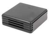 Carcasă ABS neagră pentru alarmă 71x71x27mm