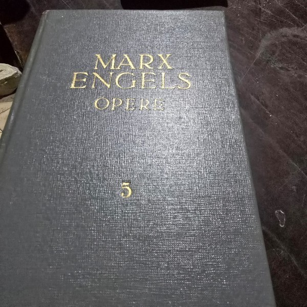 Marx Engels, Opere vol.5