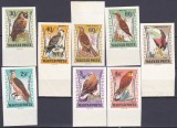 DB1 Fauna Pasari rapitoare Ungaria 1962 8 v. MNH NDT, Nestampilat