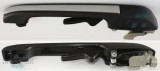 Maner usa exterior Vw Golf 2 (19e/1g), 1984-1992, Vw Jetta (16e/19e /1g2), 1984-1989, Vw Passat/Santana (B2 (32b)), 1981-1988, ornament negru + crom,