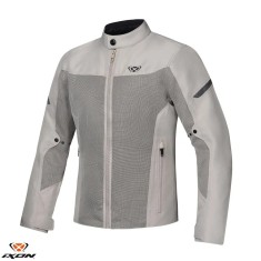 Geaca (jacheta) barbati pentru scuter - motocicleta Racing/Roadster Ixon vara model Fresh MS culoare: greige (gri) &ndash; tip croi: Slim Fit XL