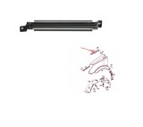 Suport aripa fata MERCEDES SPRINTER 209-524, 07.2006-10.2013, partea stanga, superior,