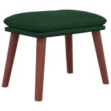 Cumpara ieftin Taburet, verde inchis, 45x29,5x35 cm, material textil