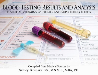 Blood Testing Results and Analysis: Essential Vitamins, Minerals, and Supporting Foods foto