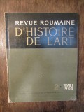 Revue roumaine d&#039;histoire de l&#039;art, No. 2, tome I, 1964