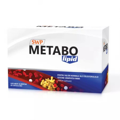 Metabo Lipid, 60 capsule moi, SunWave Pharma foto