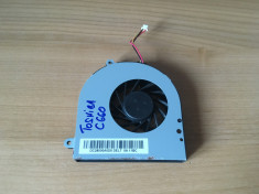 VENTILATOR COOLER TOSHIBA C660 C660D ORIGINAL PERFECT FUNCTIONAL AMD foto