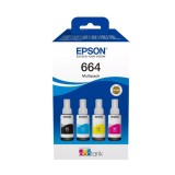 Cartus cerneala Epson T6646 BK+CMY, multipack, pentru Epson L200 Epson