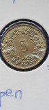 ELVETIA 5 RAPPEN 1982 AUNC