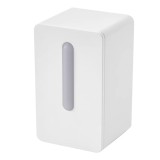 Senzor calitate aer, LED, 3 niveluri, incarcare USB C, Alb