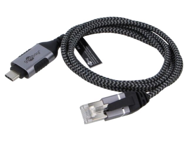Cablu USB 3.1 RJ45 - USB C, 1m, Goobay