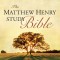 Matthew Henry Study Bible Black Bonded