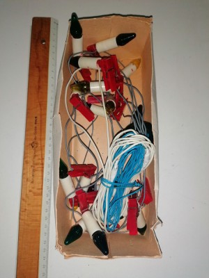 INSTALATIE VECHE POM CRACIUN - FUNCTIONALA foto