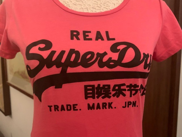 Tricou dama SUPERDRY, mas. S 2+1 gratis