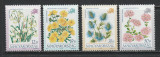 Ungaria 1994 - Flori din Europa 4v MNH, Nestampilat