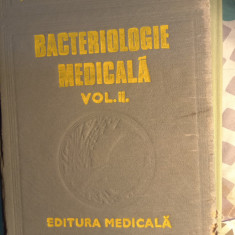 Bacteriologie medicala vol ii,v bilbor,folosit,45 lei