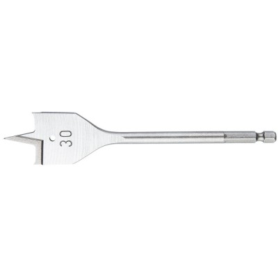 Burghiu lemn plat 30 x 152 mm foto