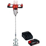 Einhell TP-MX 18-2 Li BL PXC + Starter Kit - Masina de amestecat 120 mm + Set 1 acumulator si incarcator Li-Ion 18 V 2.5 Ah