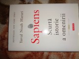 Sapiens / scurta istorie a omenirii - Yuval Noah Harari / cartonata, editura Polirom , an 2017,380 pagini