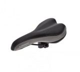 Șa Bicicletă MTB Leoshi, 260x160mm, Negru/Gri, Poliuretan, Universală