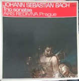 Disc vinil, LP. Trio Sonatas. SET 2 DISCURI VINIL-Johann Sebastian Bach, Ars Rediviva Prague, Clasica