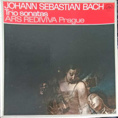 Disc vinil, LP. Trio Sonatas. SET 2 DISCURI VINIL-Johann Sebastian Bach, Ars Rediviva Prague