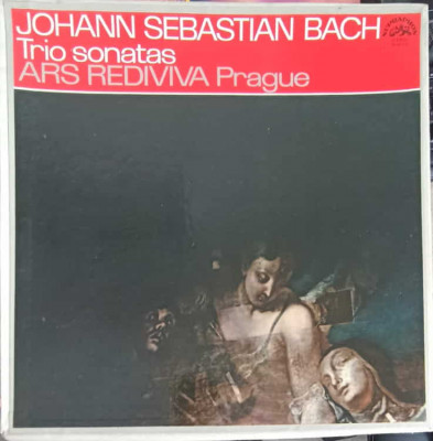 Disc vinil, LP. Trio Sonatas. SET 2 DISCURI VINIL-Johann Sebastian Bach, Ars Rediviva Prague foto