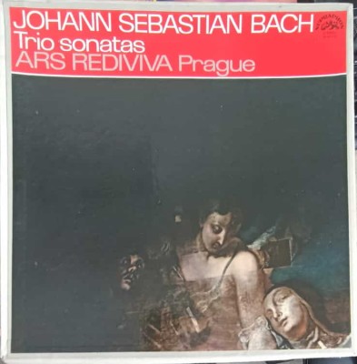 Disc vinil, LP. Trio Sonatas. SET 2 DISCURI VINIL-Johann Sebastian Bach, Ars Rediviva Prague foto