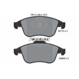 Textar set placute frana, frana disc Q+