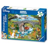 PUZZLE LUMEA ANIMALELOR, 100 PIESE