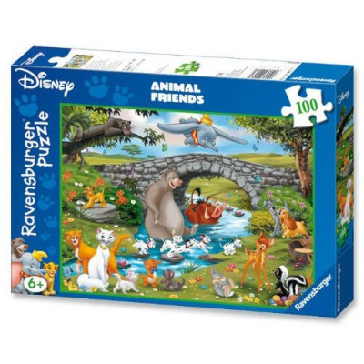 Puzzle Lumea Animalelor, 100 Piese foto