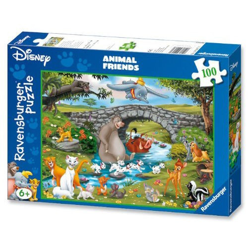 PUZZLE LUMEA ANIMALELOR, 100 PIESE