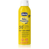 Chicco Baby Moments Sun spray protector pentru copii 0 m+ 150 ml