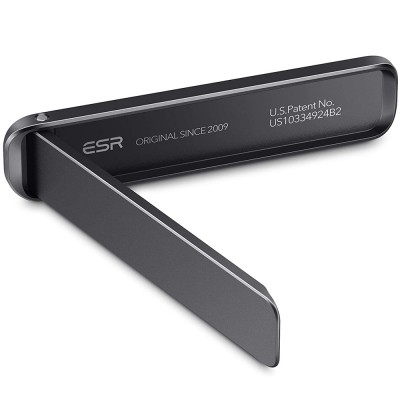 ESR - Desk Holder Boost Kickstand - Adjustable Angle, Vertical and Horizontal Stand, for Phones - Black foto