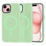 Husa iPhone 15 Techsuit HaloFrost&Atilde;&sbquo;&Acirc;&nbsp;MagSafe Series, verde deschis