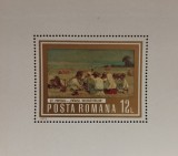 BC444, Romania 1973, colita picturi