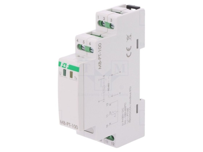 Adaptor de temperatură RS485 Modbus RTU