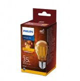 Cumpara ieftin Bec LED vintage (decorativ) Philips Classic Gold Bulb A60, EyeComfort, E27, 4W