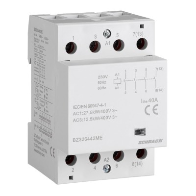 Contactor modular Schrack Technik Amparo 4NO 40A 230V foto