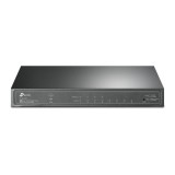 SWITCH PoE TP-LINK 8 porturi Gigabit (4 PoE+), IEEE 802.3at/af, carcasa metalica &quot;SG2008P&quot; (timbru verde 2 lei)