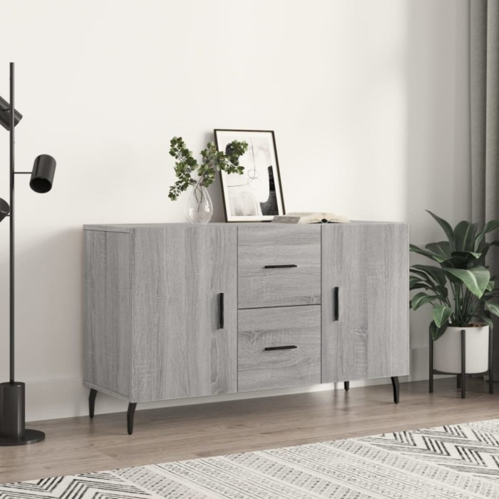 vidaXL Dulap, gri sonoma, 100x36x60 cm, lemn compozit 828194