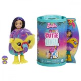 Cumpara ieftin Papusa Chelsea, Barbie, Cutie Reveal, Papagal Tucan, 7 surprize, HKR16