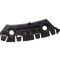 Suport bara protectie, spoiler Seat Mii, 05.2012-,Skoda Citigo, 05.2012-07.2017, Vw Up! (Vw120), 04.2012-11.2016, montare fata, stanga, RapidAuto