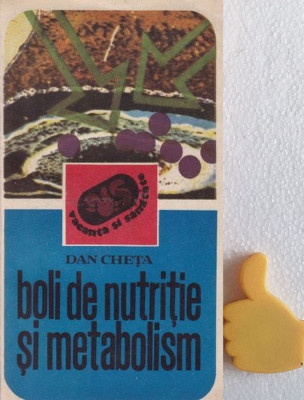 Boli de nutritie si metabolism Mic indreptar Dan Cheta foto