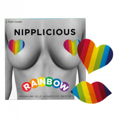 Acoperitoare Sfarcuri Nipplicious Rainbow 2 Seturi