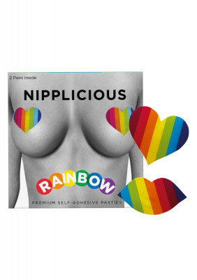 Acoperitoare Sfarcuri Nipplicious Rainbow 2 Seturi foto