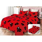 Cumpara ieftin Lenjerie Cocolino 4 Piese Pentru Pat Dublu cu Elastic - XIA236