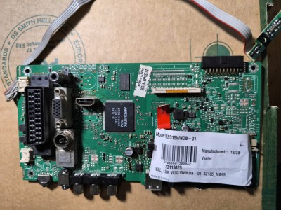 placa de baza vestel 17MB82-2 (17MB82-2) MAIN PCB FOR FINLUX 32H6072-D etc foto